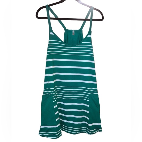 Free People Movement Kelly Stripe Hot Shot Mini Dress - Picture 2 of 3